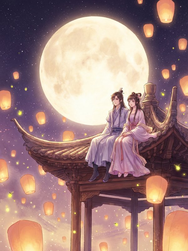 萝莉岛精选动漫-月下情缘